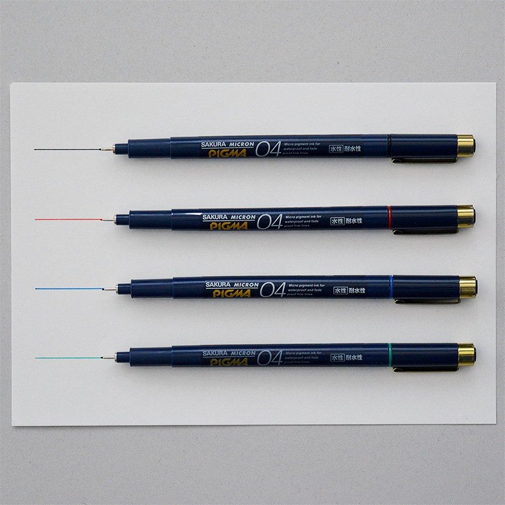 Sakura Black Cray-Pas Water-Based Marker, Pigma, 0.4mm, ESDK04#49,