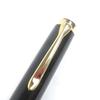 Excellent PERIKAN Fountain Pen Souvern Big Toledo Cap Type Black Gold 18K Used