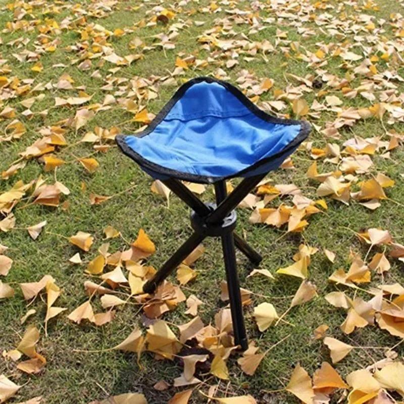 Portable Outdoor Camping Chair Tripod Garden Stool Beach Picnic Chairs 3 Legs Folding Stools For Fishing Hiking Travel.
