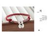 2025 Lucky Red Rope Bracelet for Women & Besties - Pure Silver Ingot Charm