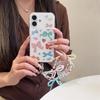 Girlish Heart Glitter Pastel Bow iPhone Case for Women (Compatible with iPhone 14, 15, 16, 17 Pro Max)