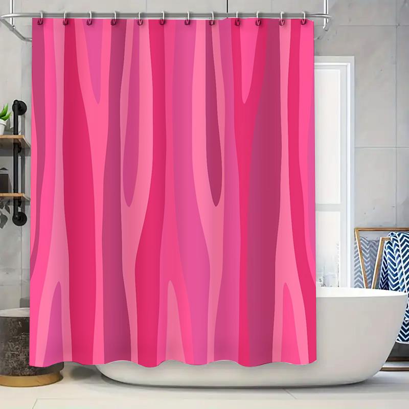 

Shower Curtain Waterproof Floral Vintage Farmhouse Bathroom Decor Set With Hooks Modern Pattern Fabric Backdrop W60H190(CM)-1 Pcs