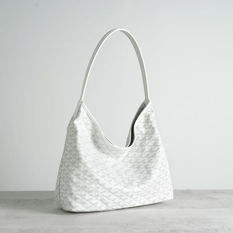 2025 new first-layer cowhide wax thread Goya hobo shoulder underarm bag mother and child bag genuine leather large-capacity tote bag