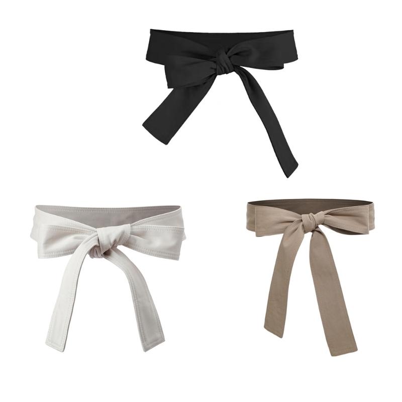 Ribbon Sash Waist Styling Belt Trench Coat Waist Belt All Matching Waist Sash