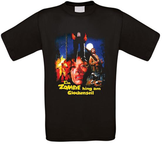 Ein Zombie Hing At Glockenseil Horror Cult Movie T-Shirt XXL