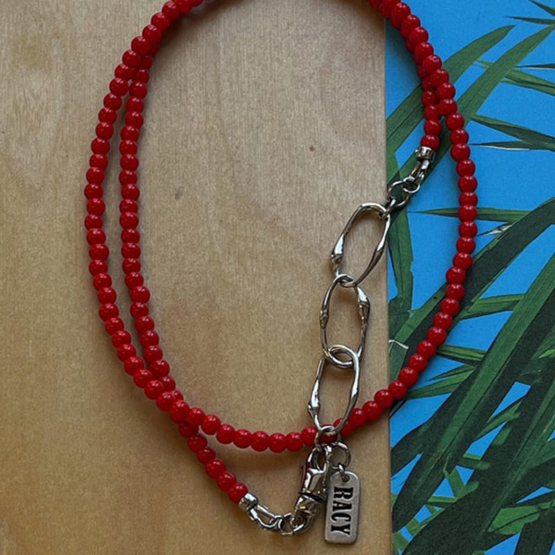

RACY Vivid Red Flavor Necklace S (43cm-48cm)