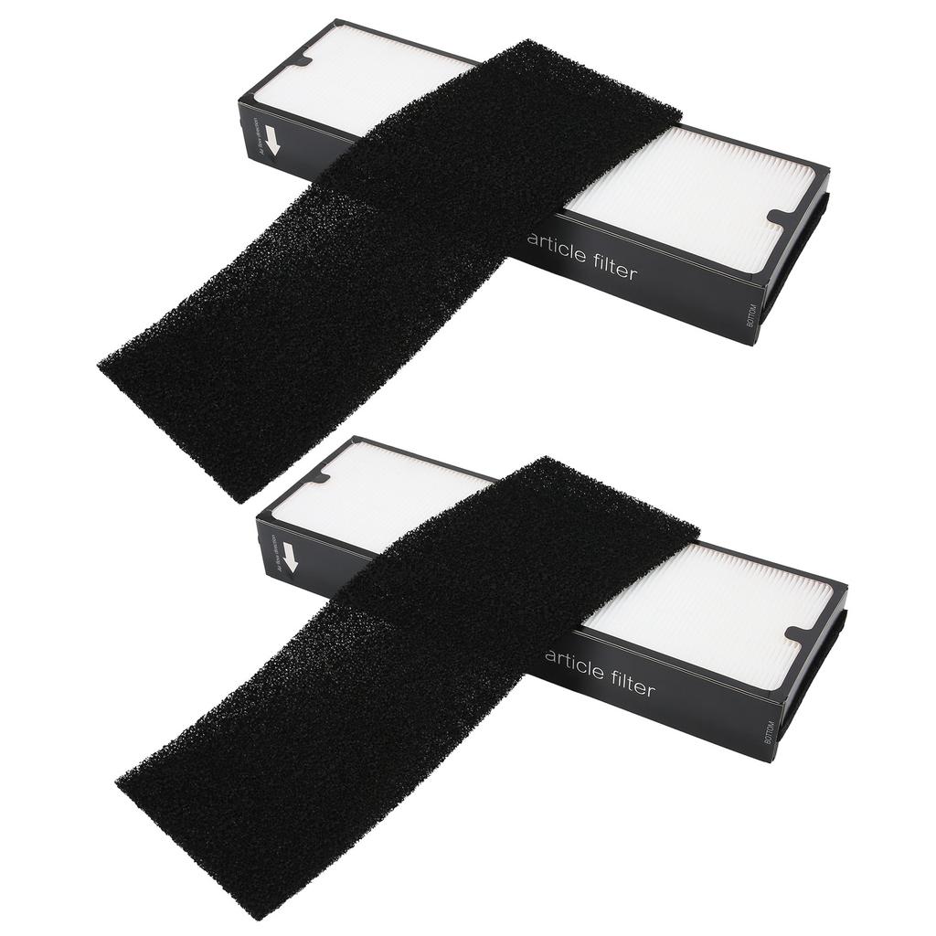 2 Set Particle Type Filter Mesh Filter Element Replacement Fit for Blue Air Sense Series Air