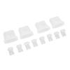 8pcs Duckbill Valves and 4pcs Silicone Diaphragm Compatible for S32 Breastfeeding Pump Replacement