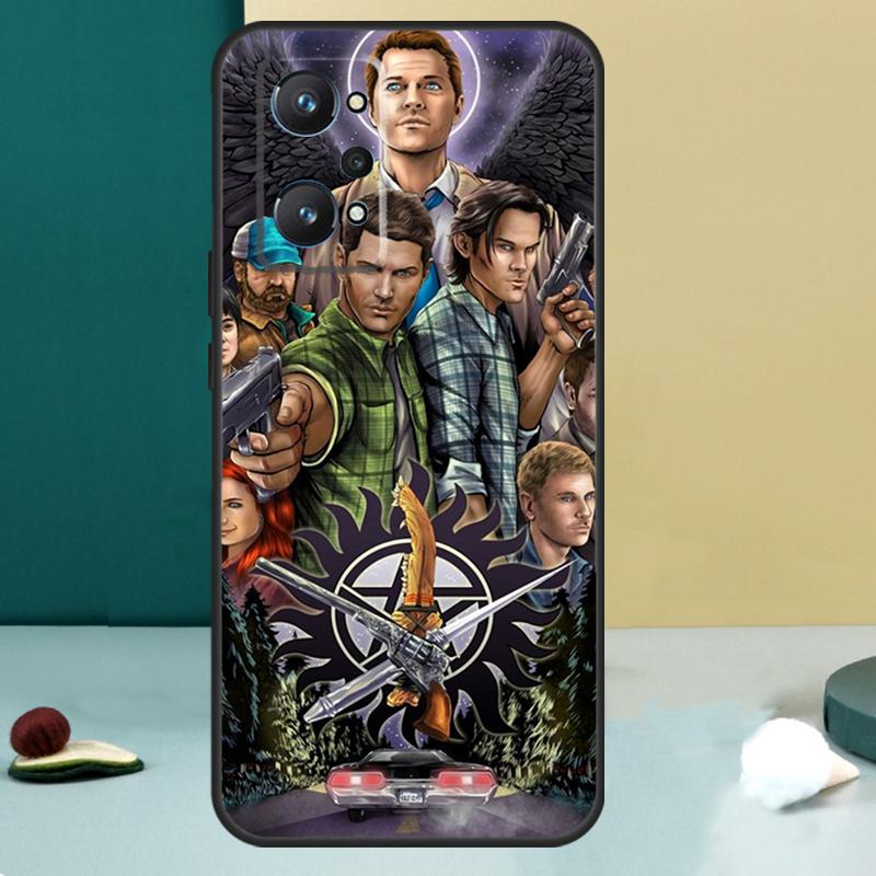 Supernatural TV Show For Realme 14 13 Pro Plus 10 11 12 GT 5 6 6T GT7 Pro C61 C55 C53 C51 C21Y C25S C75 C67 Case