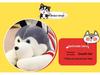 Adorable Large Husky Plush Pillow – Perfect for Bedtime & Gifts