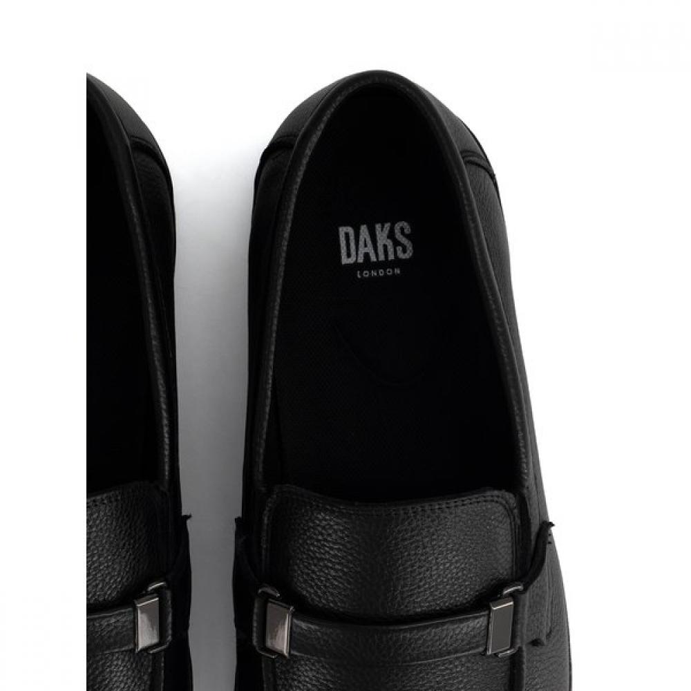 Daks Men S Comfort Semi caSual Loafer Black Drm617kg10