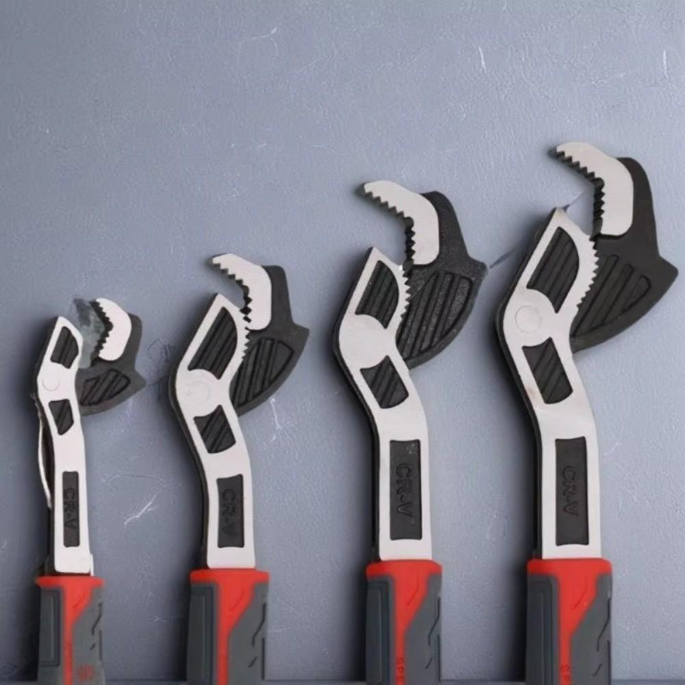 Multi-function Universal Wrench Large Diameter Open Wrenchs Gifts Movable Bathroom Wrench