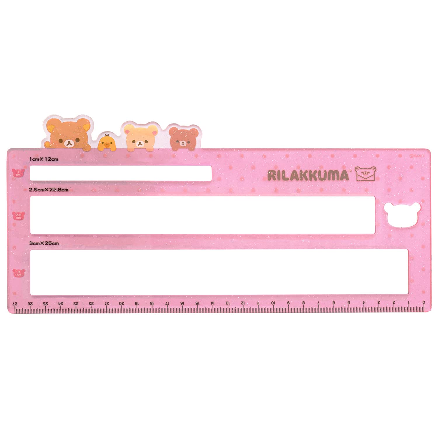 

Rilakkuma Delivery Benri Series Thickness Measuring Ruler SQ88101