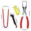 4 Piece Automotive Relay Fuse Puller Set for Quick and Safe Fuse Extraction