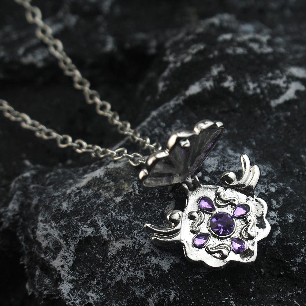 

Mermaid Melody Anime Pichi Pichi Pitch Necklace, Nanami Ruchia, Lucia Hanon Hosho, Cosplay Jewelry, Shell Pendant, Choker Accessories purple