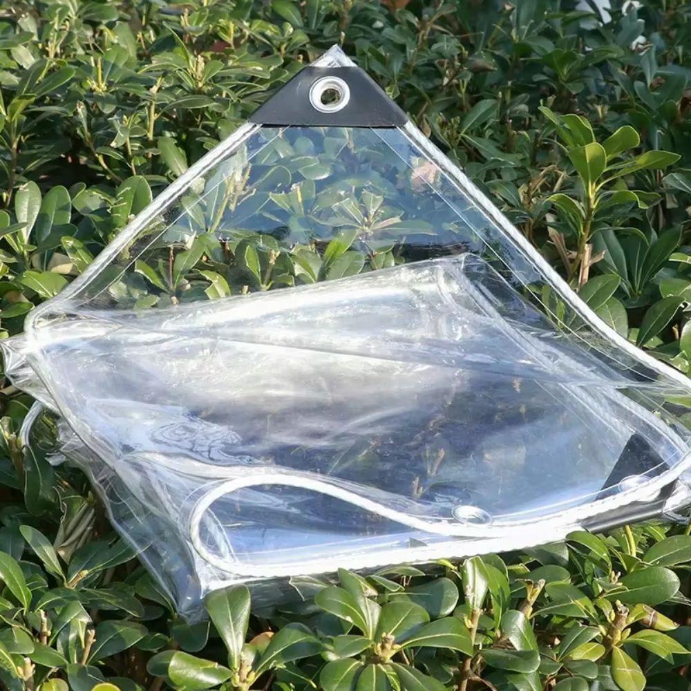 Waterproof Waterproof Tarpaulin Dust-proof Rainproof Cloth Transparent Rain Cover Plant Protection
