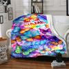Butterflies Home Customize Your Name Blankets Soft Lightweight Comfortable All Season Multi Use Throw Perfect For Picnic Sofa Office Bed Living Room