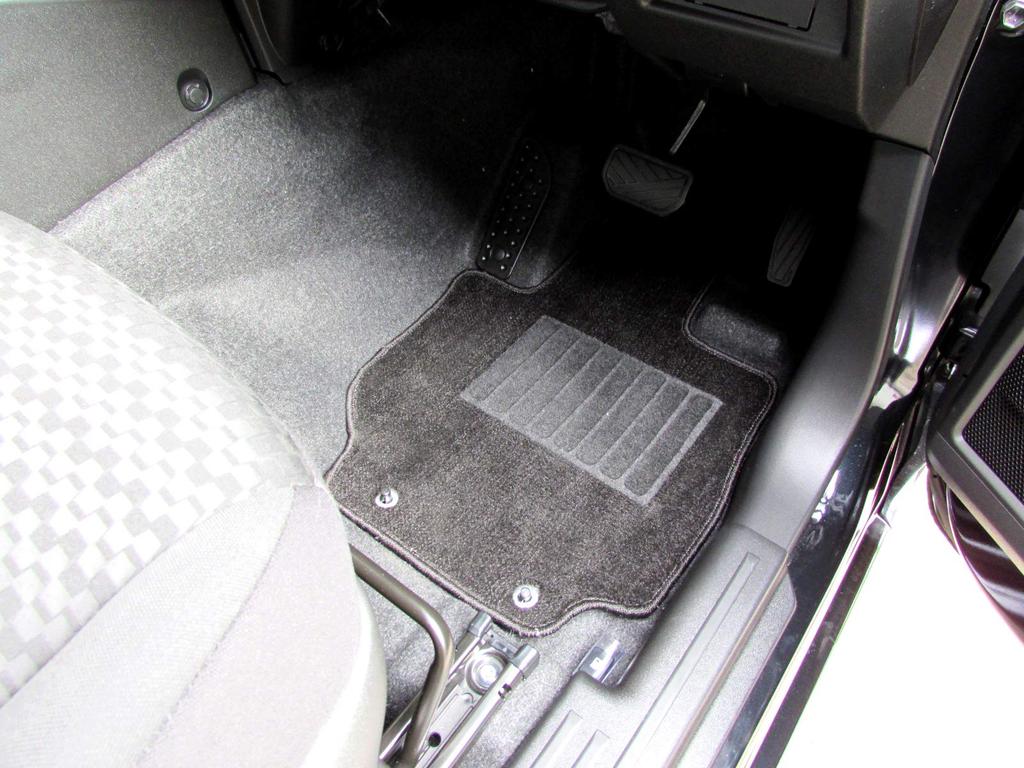 BRIGHTZ Jimny JB64W Floor Set with Fasteners JB64 JB B64 64 30990 Mats, 4-Piece [FLOOR-MAT-032]