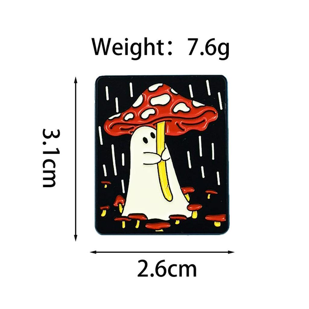 European & American Halloween Cartoon Monster Brooch Set – Creative Ghost Badge for Clothing & Hat Decoration