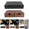 Coffee Pod Storage Box Space Saving Coffee Machine Stand Wooden Coffee Capsule Organizer for Kitchen Countertop Home Bar Office