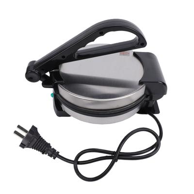 Electric Tortilla Maker 20.5cm Large Heating Area Automatic Temperature Control Non Stick Chapati Maker Machine US Plug