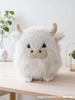 Highland Cow Plush Toy, Realistic Long Hair Stuffed Animal, Soft Cute Decor for Kids, Home Decoration, 30cm