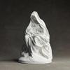 Gypsum Resin Ornament Prayer Person Catholicism Simulated Human Figure Sculpture Decorative Figurines Home Decoration