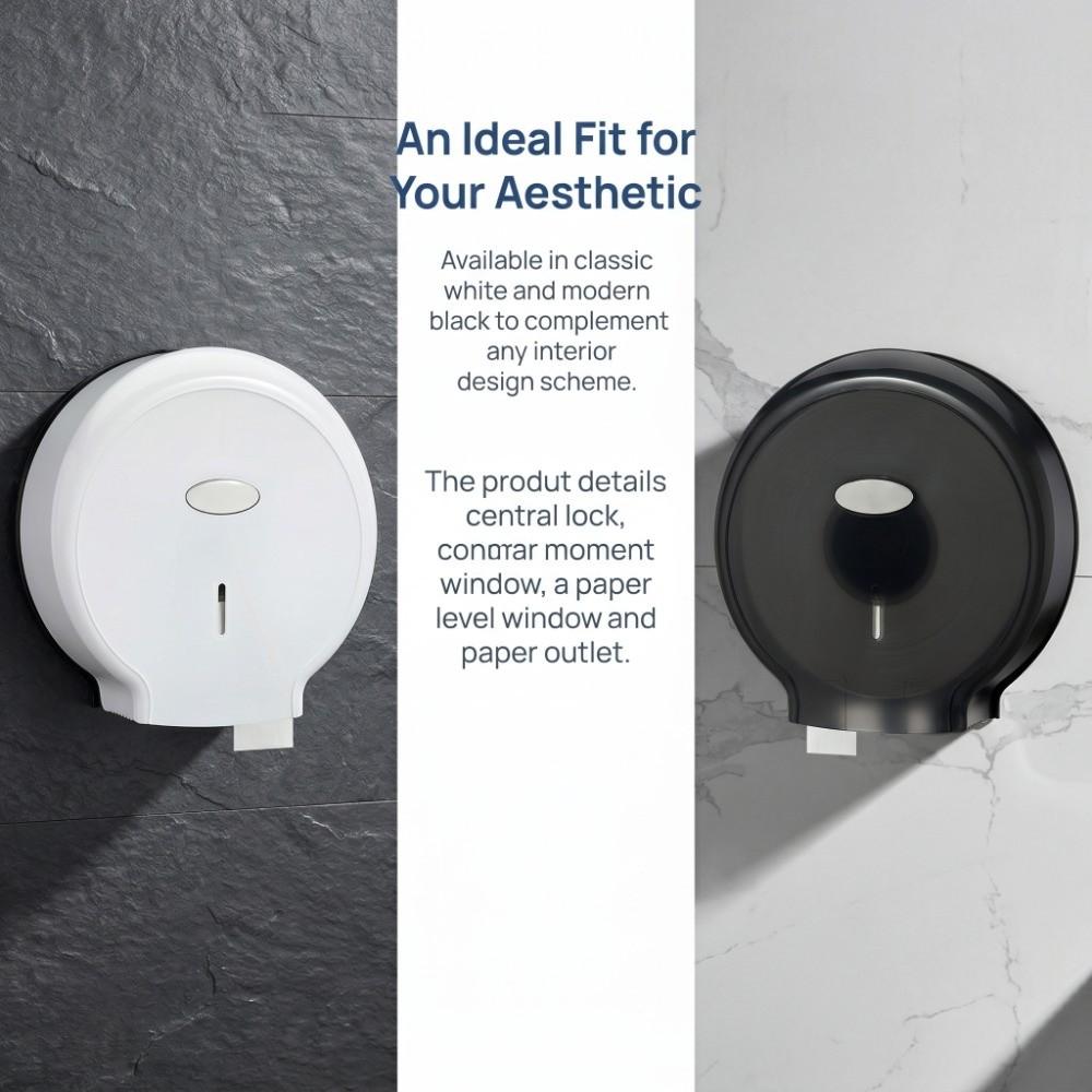 Plastic Toilet Paper Roll Dispenser Toilet Paper Dispenser  Bathroom Toilet Public Restroom