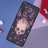 Gotische Bloemen Schedel Hoesje Voor Oppo A78 A18 A38 A74 A94 A54 A58 A98 A80 A60 A40 A96 A76 A16 A15 A17 A57 A5 A6 Pro