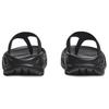 HOKA Ora Recovery Flip Slide Black Dark Gull Grey Women Sneakers 1117910-BDGGR