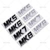 For VW VOLKSWAGEN 2026 New 3D MK5 MK6 Mk7 MK7.5 MK8 Badge Logo Car Rear Trunk Emblem Car Styling For VW Volkswagen Golf MK 5 Mk 