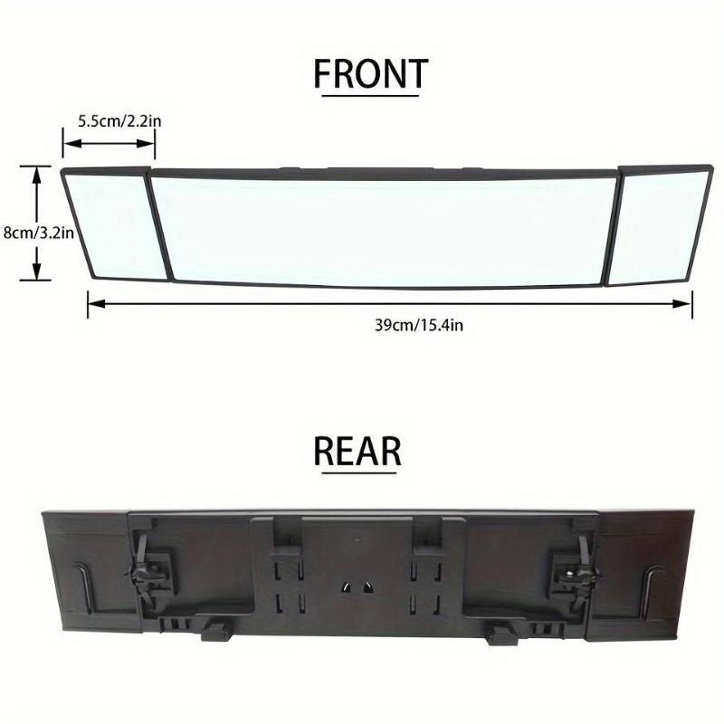 Universal Foldable Lengthen Car Truck Wide Angle Convex Rearview Car Driving Safety Interior Rear View Rotate Blind Spot Mirrors