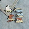 Animal Series Brooch: Cartoon Whale Shark with Playful Expressions