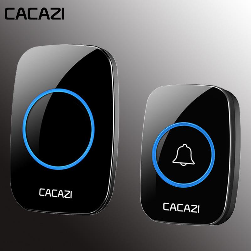 Smart Wireless Doorbell with Long-Range Remote Control, Compatible with EU, US, UK, and AU Plugs