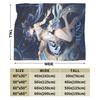 Iuno Wuthering Waves Game Blanket Quality Soft Warm  Throw Blanket Autumn Picnic Couch Bed Fashion Bedspread