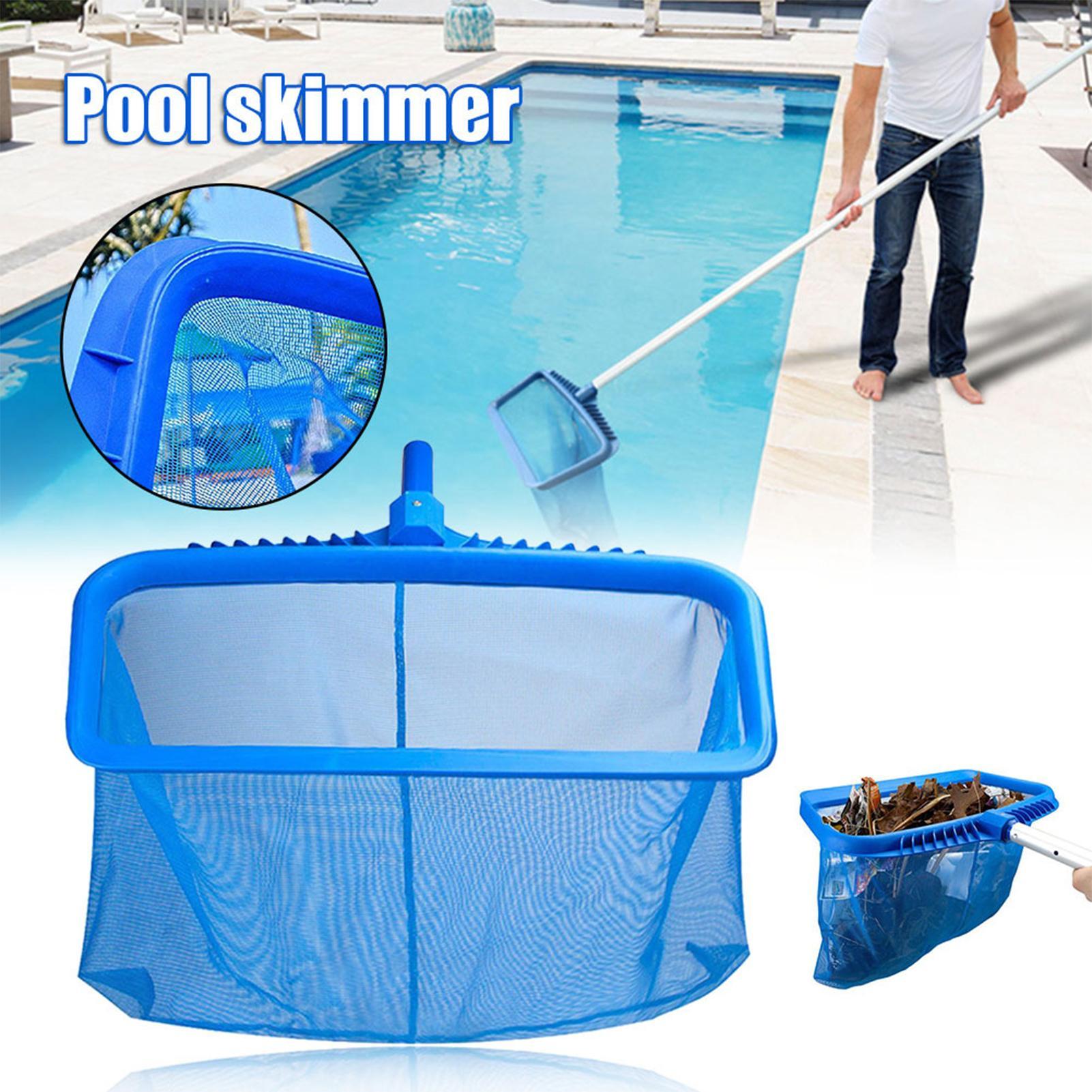 

Swimming Pool Cleaning Net Professional Leaf Rake Deep Bag Large Capacity Thickened Frame Pool Leaf Net Pool Accessories CN
