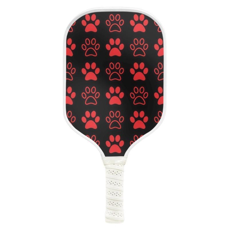 Cute Cartoon Pet Paw Print Pickleball Racket Adult Outdoor Sports