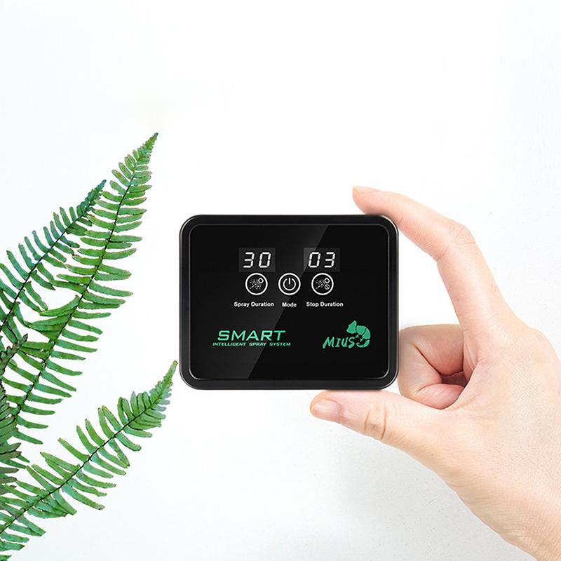 Sistem inteligent de pulverizare, ceață, Rainforest Tank Timing Spray System Kit, reptile Fogger, terarii, umidificator, temporizator electronic