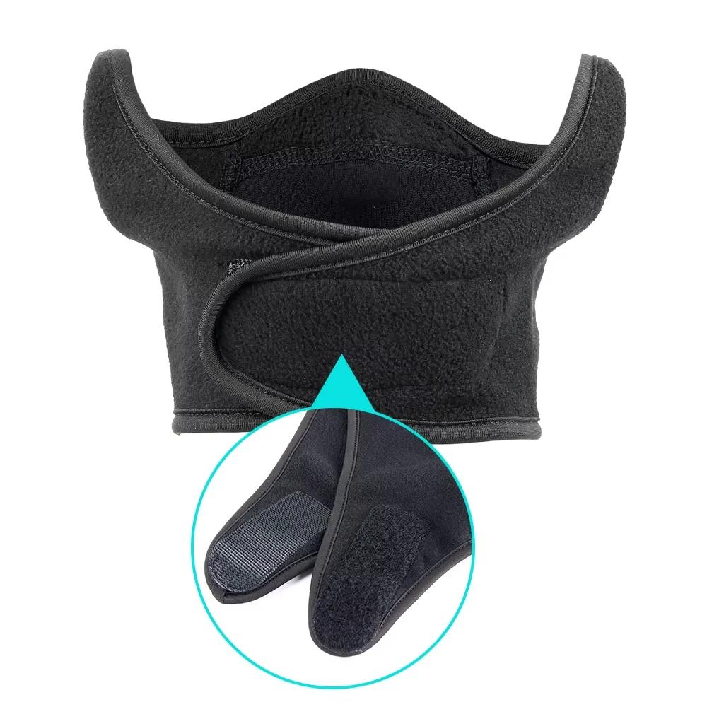 Outdoor Face Mask, Cycling Antifreeze Head Cover, Winter Skiing Face Protection, Warm Ear Mask, Fleece Windproof Face Mask