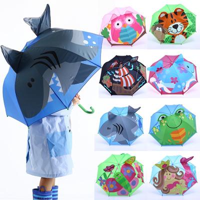 Baby Cover Parasol For Sun Rain  UV Rays 3D Cartoon Outdoor Umbrella
