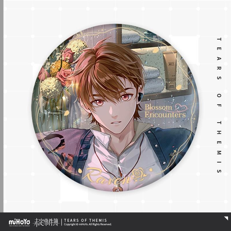 

Sunsyea Tears of Themis Official Merch miHoYo CCLL Series Badge Colored Paper Raven