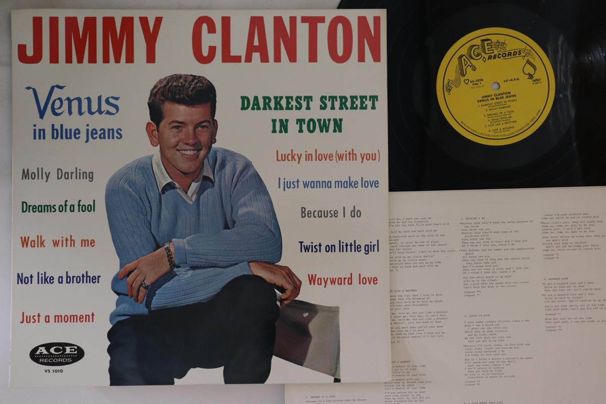

LP Record JIMMY CLANTON Venus In Blue Jeans VS1010 ACE Japan Rock Used