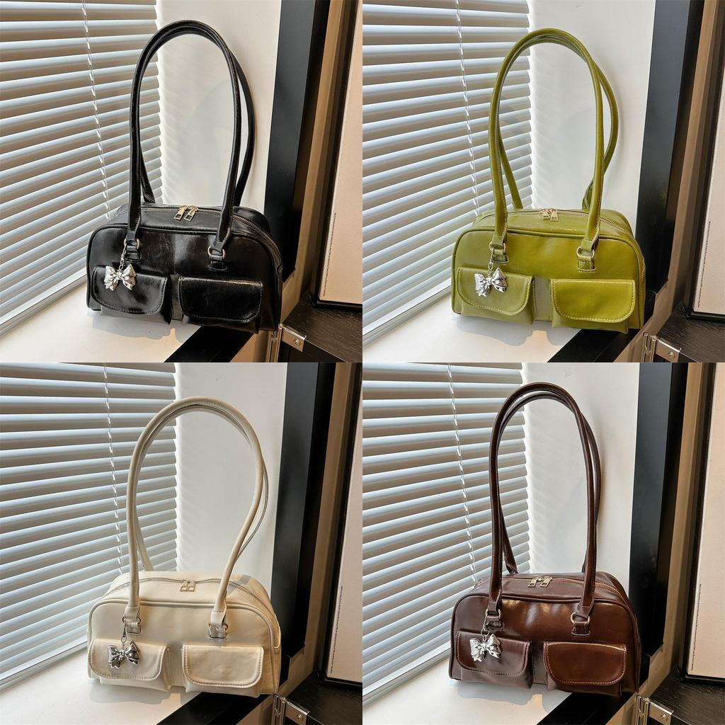 Trendy Womens Box Shaped Handbag With Polyester Interior For Casual Outings