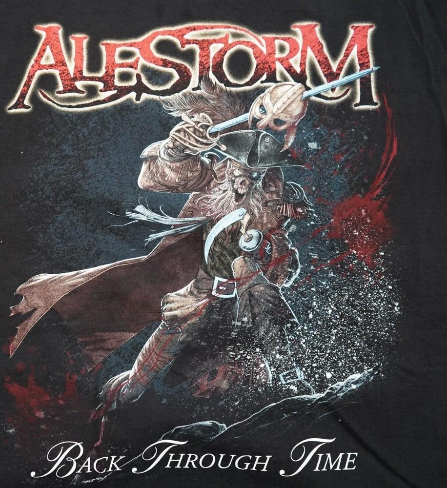 

ALESTORM Back Through Time Unisex Cotton Classic T-shirt All Sizes BO278 Unisex T-Shirt XXXL