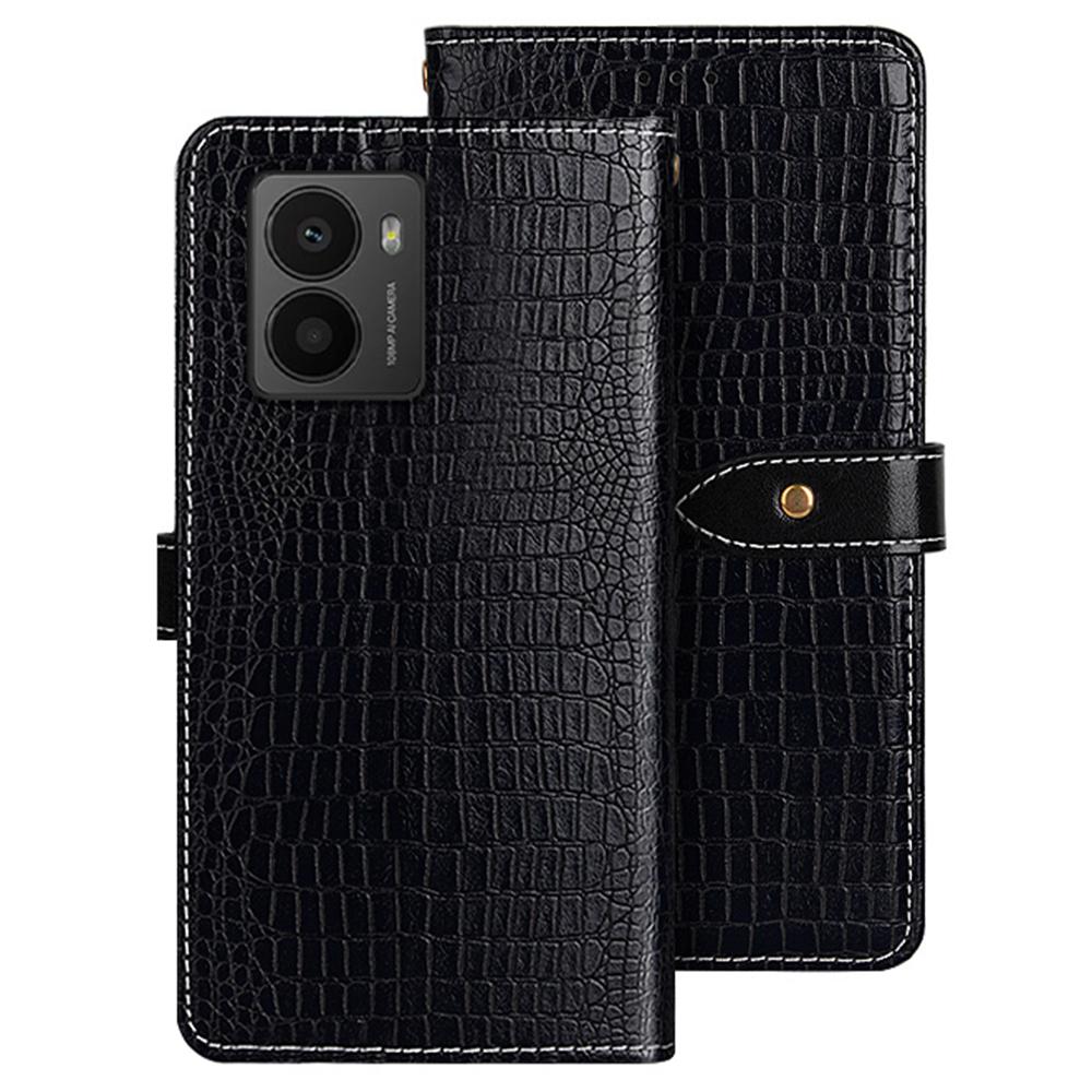 IDEWEI For HMD Fusion 5G Case Crocodile Texture PU Leather Flip Phone Cover A