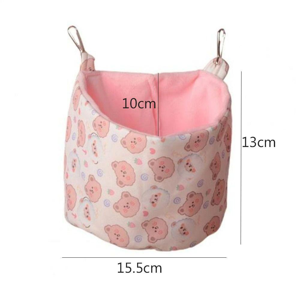 Hang Hamster Hammock Plush Small Pet Nest Creative Guinea Pig Sleeping Bag  Bunny