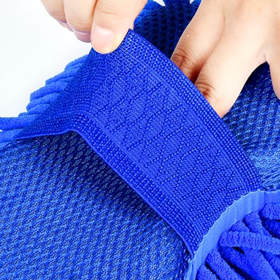 Car Cleaning Glove Microfiber Chenille Soft Coral Sponge Super Absorbent