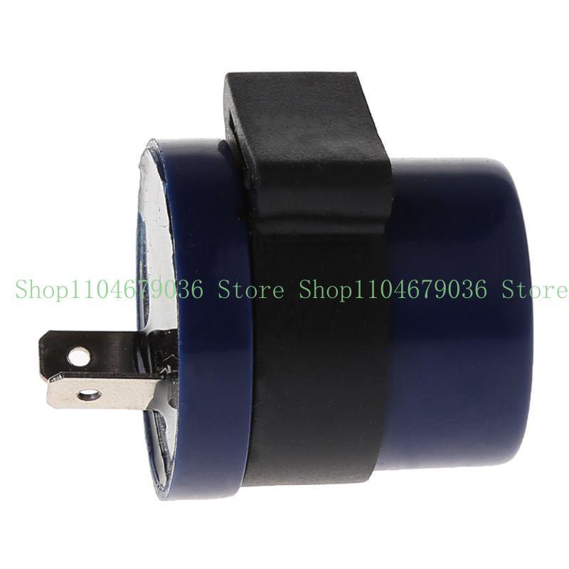 6V 12V Round Motorcycle Inbuilt Beeper Flasher Turn LED 2 P Motor Buzzer Flasher Indicato