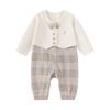 Babylove Faux Two-Piece Gentleman Romper