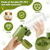 Small Animals Drinker 750ml Rabbit Water Bottle Hanging Auto Pet Water Dispenser No Drip Pet Water Bottle Bowl for Hamster Bunny